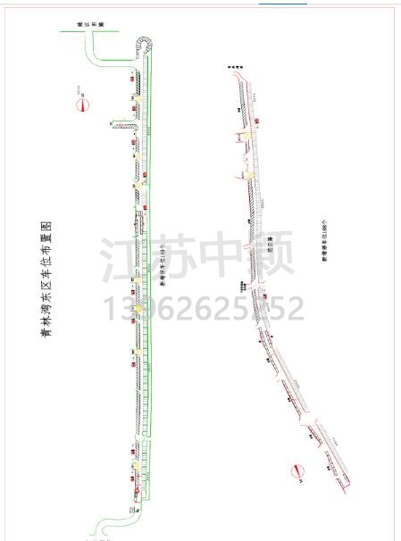 某小區機動車車位劃線方案（帶圖）